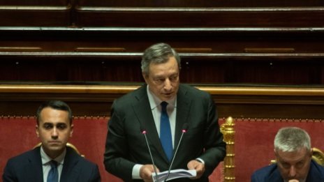 Марио Драги отново подаде оставка