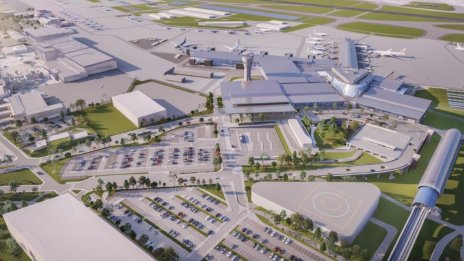 Започна изграждането на нов открит паркинг на летище София за 1000 автомобила