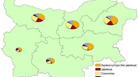 Обработваемата земя в България се увеличава с 0,7% през 2015 г.
