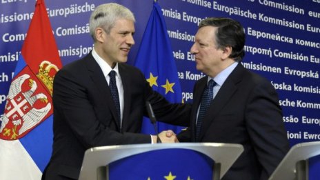 Сърбия получи статут на кандидат за член на ЕС