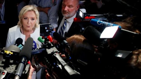 Партията на Льо Пен печели европейските избори във френските затвори 