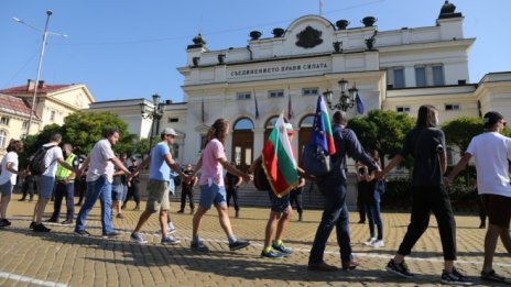 Спокоен 36-ти ден на протести в София и страната