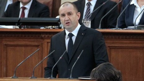 Президентът Румен Радев встъпва в длъжност