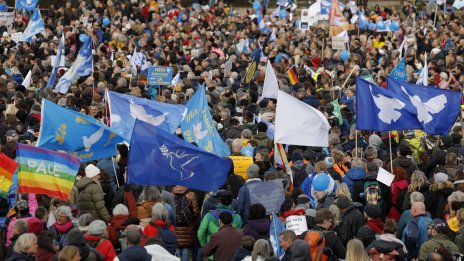Русия може да е използвала германски антивоенни протести за пропаганда