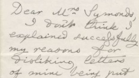 Писмо на Луис Карол отива на търг