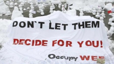 Давос се опита да покаже, че го е грижа за „другите 99%“