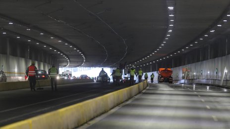 Движението през тунела в "Люлин" ще бъде пуснато на 7 март