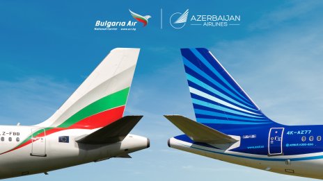 &bdquo;България Еър&ldquo; стартира кодшеър партньорство с Азербайджанската авиокомпания