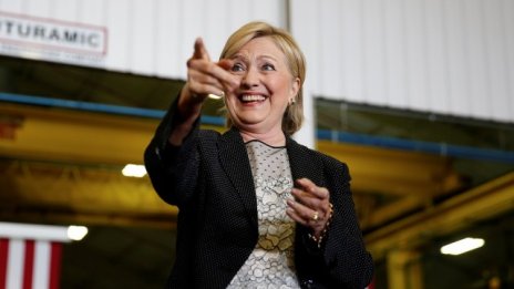 Ако изборите бяха днес, Хилари Клинтън щеше да стане президент на САЩ