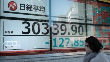 Икономическият риск около новия щам на коронавируса помрачи търговията в Азия