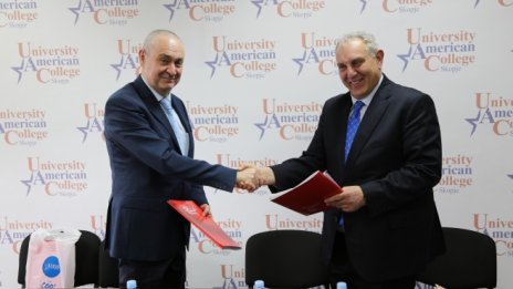 ВУЗФ ще си сътрудничи с водещите частни университети в Северна Македония