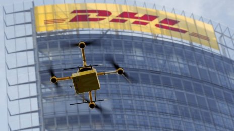 DHL с успешни първи тестове за доставки с дрон 