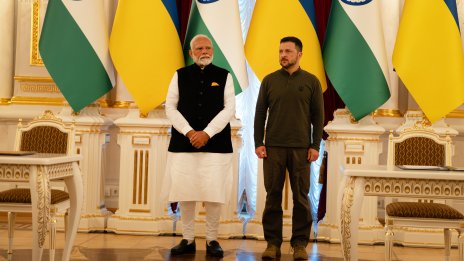 Индийският премиер пристига в Украйна за среща с Володимир Зеленски