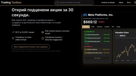 Когато анализът на акции отнемаше дни, а сега само 30 секунди