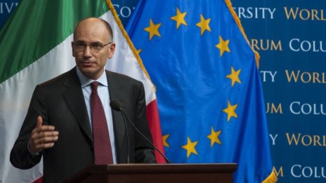 Енрико Лета ще иска  вот на доверие за кабинета си