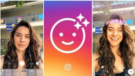 Instagram отново копира Snapchat, сега със селфи филтри