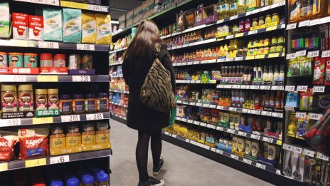 Инфлацията при храните във Великобритания достига деветмесечен връх