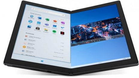 Lenovo пуска на пазара първия лаптпоп с огъващ се екран
