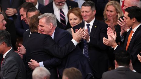 На 15-ия вот Кевин Маккарти бе избран за лидер на Конгреса