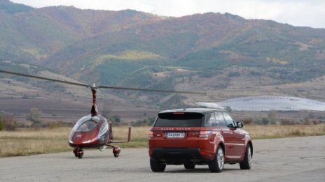Range Rover Sport - аристократ, който обича калта
