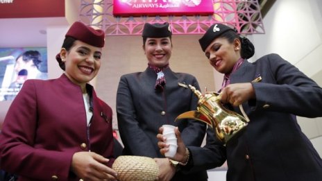 Печалбата на Qatar Airways е нараснала над четири пъти за една година