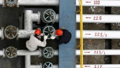 Износът на газ на "Газпром" расте с почти 15% към края на април