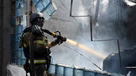 Петролен склад пламна в Сочи след украинска атака с дронове