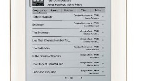 Четецът за онлайн книги на Google е на пазара до дни