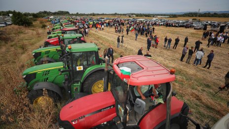 Несъгласни с постигнатото споразумение земеделски организации продължават с протестите