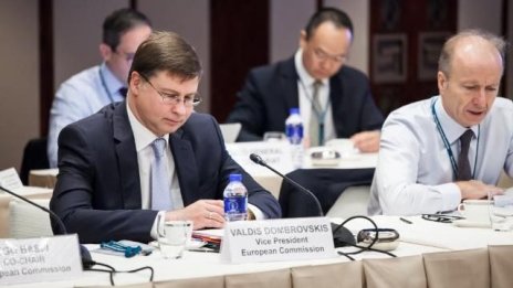 Валдис Домбровскис: За България няма да е трудно да влезе в еврозоната