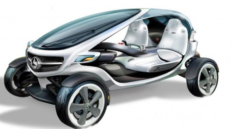 Mercedes показа голф количката на бъдещето