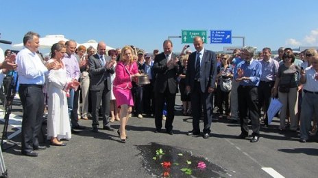 Пуснаха нови 14 км от магистрала &bdquo;Струма&rdquo; до Дупница