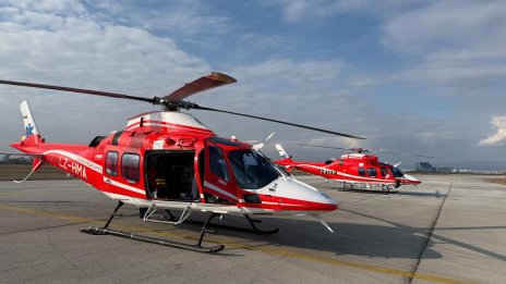 Вторият хеликоптер за спешна медицинска помощ вече е в България