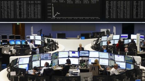Европейските борси завършиха на червена територия