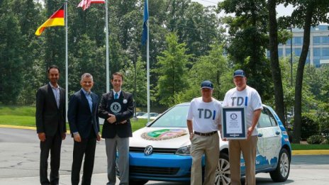 Golf TDI постави нов рекорд по икономичност