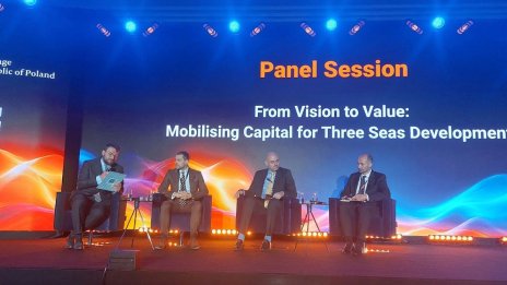 Изпълнителният директор на ББР Цанко Арабаджиев участва във форум на инициативата „Три морета”