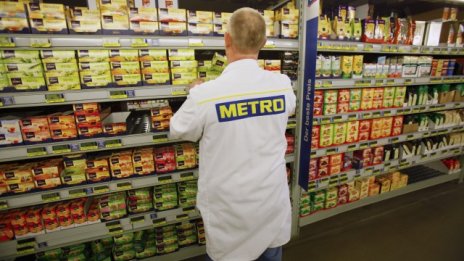 Metro отчете силни продажби на храни на едро