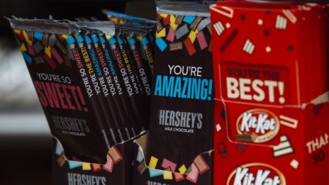 Повишението на цените на Hershey дава ефект