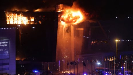 Русия е задържала заподозрени за атентата в концертната зала край Москва