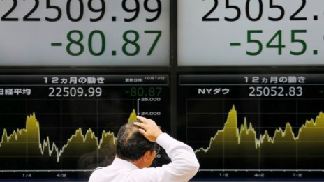 Търговското напрежение отново удари азиатските пазари