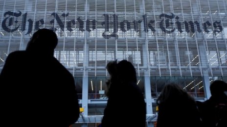 Абонатите на New York Times са се увеличили стабилно през третото тримесечие