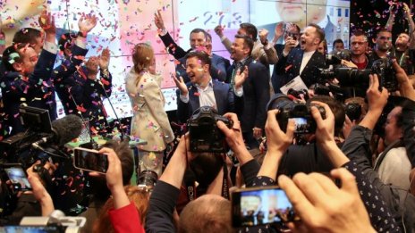 Желанието на украинците за борба с корупцията издигна Володимир Зеленски