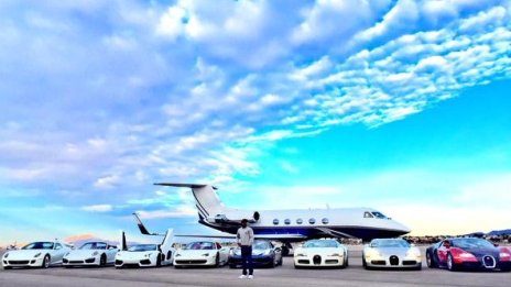 Автопаркът на най-богатия спортист на планетата