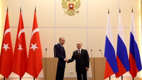 Путин: Работата ни с Турция и Иран води до резултати в Сирия