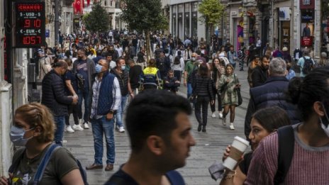 Турската инфлация достигна нов 20-годишен връх през март