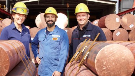 Aurubis отчита срив на печалбата през първото фискално тримесечие