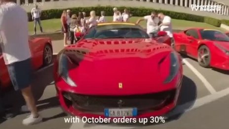 Поръчките на Ferrari се възстановяват до нивата отпреди COVID