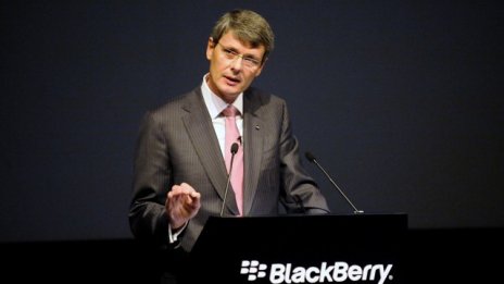 При уволнение Торстен Хайнс ще получи над 55 млн. долара от BlackBerry 