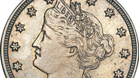 Рядка 5-центова монета "1913 Liberty" ще бъде продадена на търг в САЩ