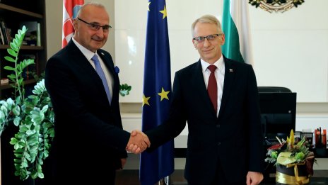 Хърватия подкрепя България за присъединяването ѝ към Шенген